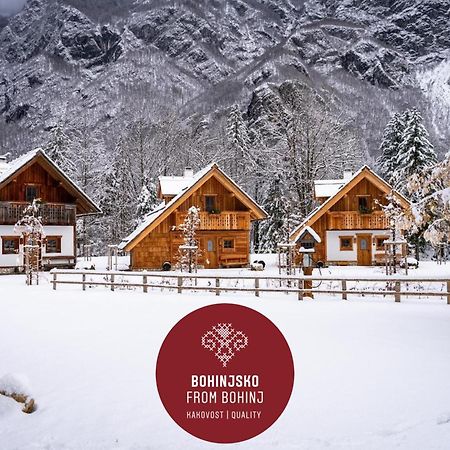 Alpik Chalets - Bohinj Exteriör bild