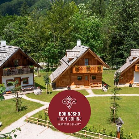 Alpik Chalets - Bohinj Exteriör bild