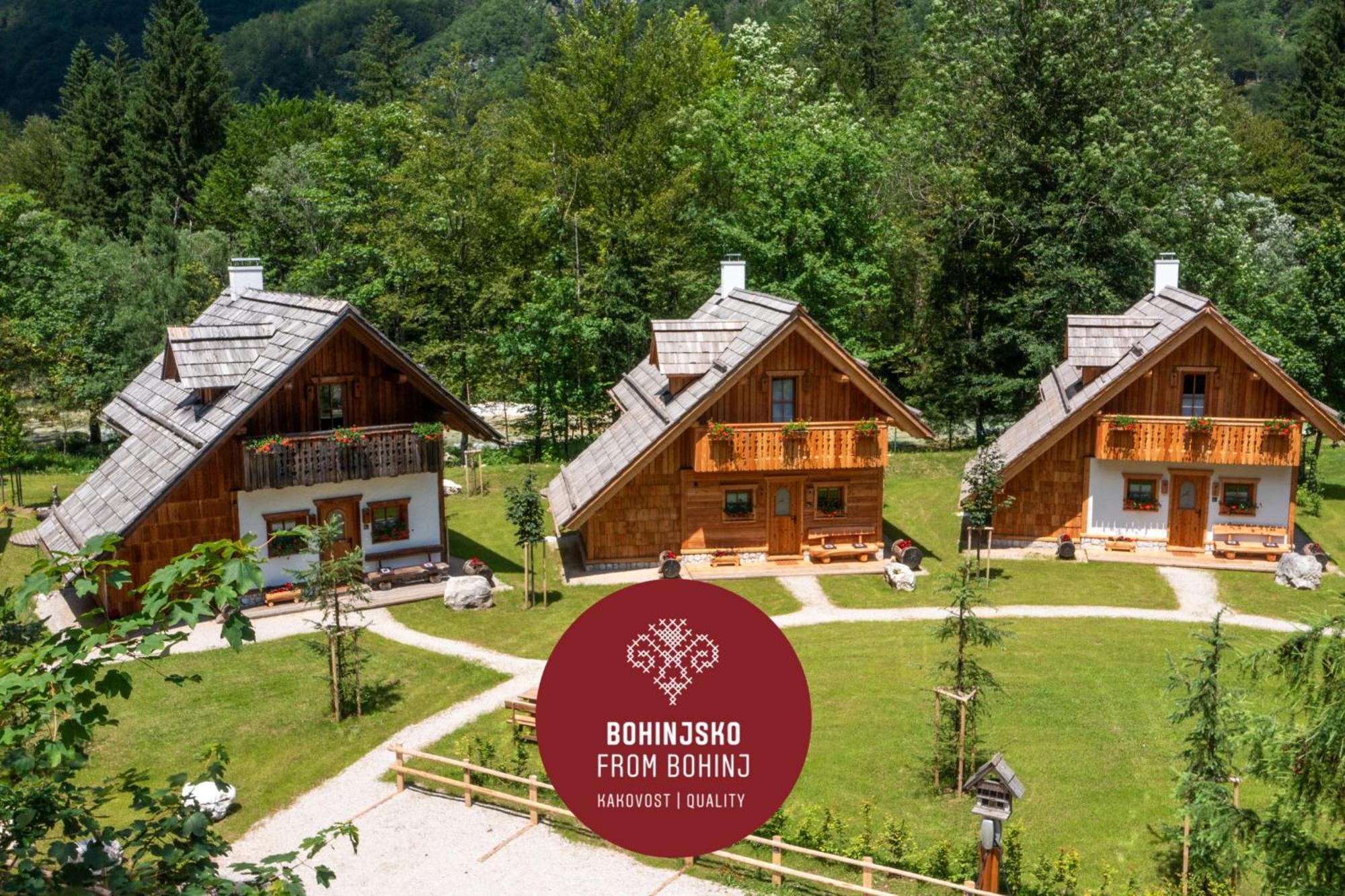 Alpik Chalets - Bohinj Exteriör bild